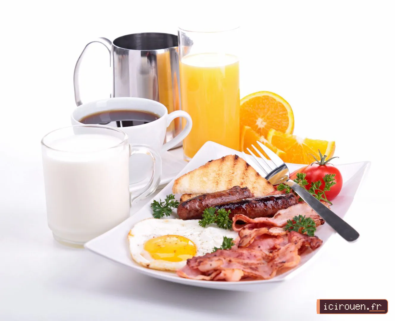 Assiette de brunch sucrée et salée